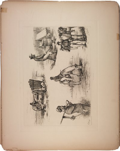 A Hot Day, 1876 by Edwin Austin Forbes